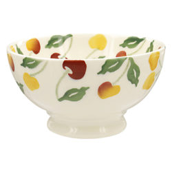 Emma Bridgewater Summer Cherries French Bowl, Multi